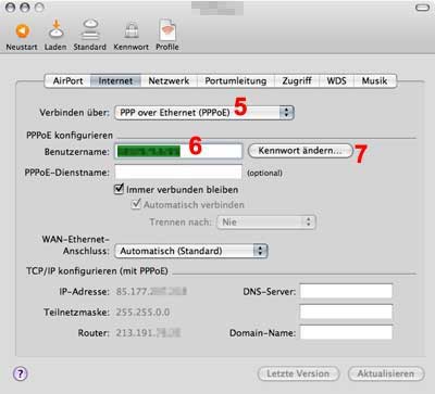 Airport Express einrichten 4